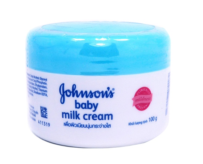 Kem dưỡng ẩm da gohnsons babay milk cream