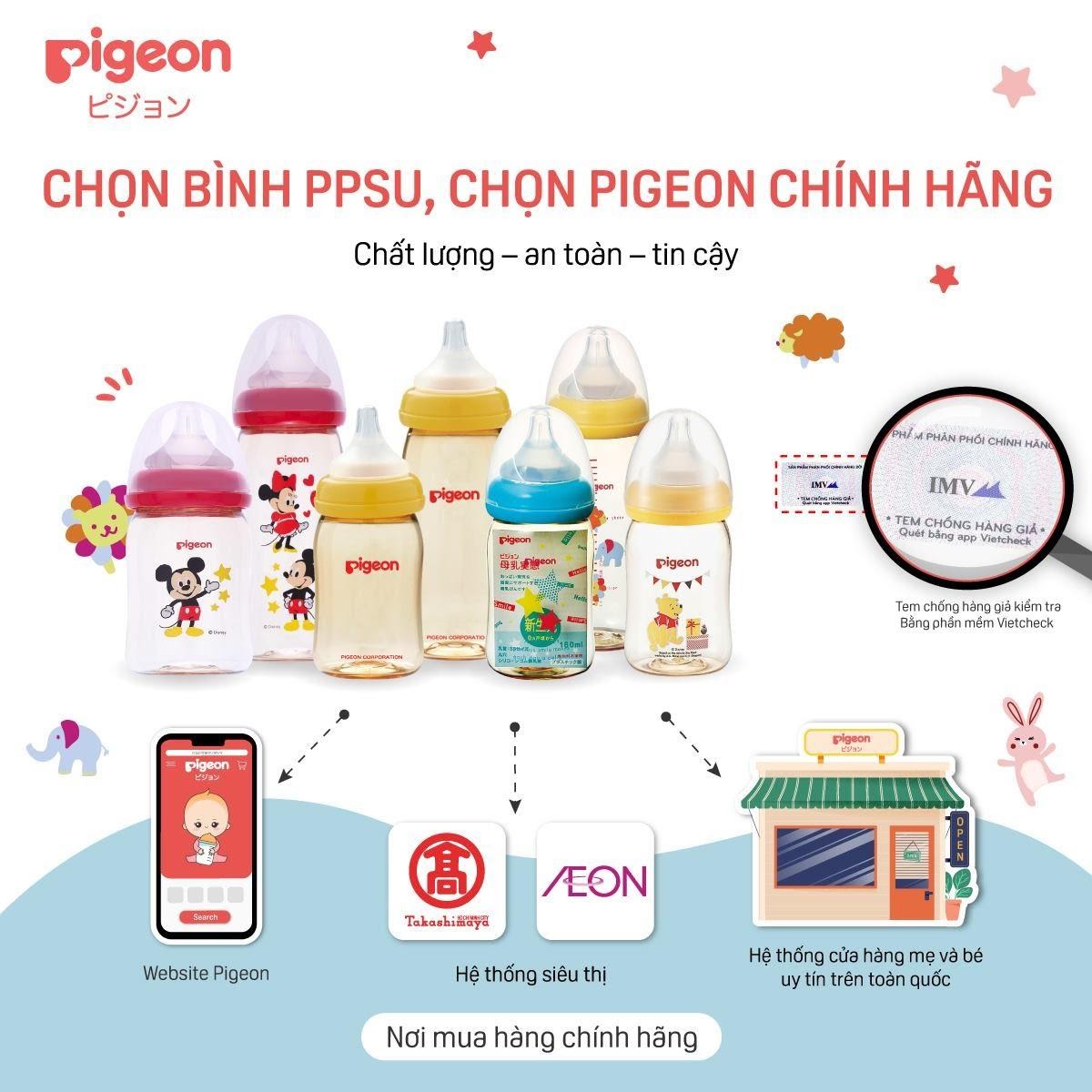 Các loại bình sữa cho con 