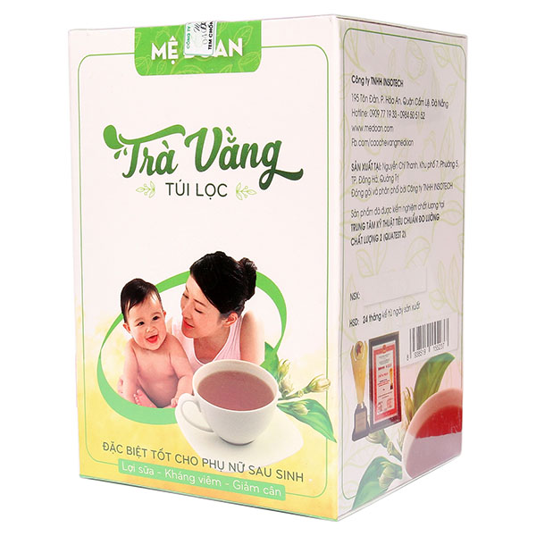 trà giảm cân sau sinh