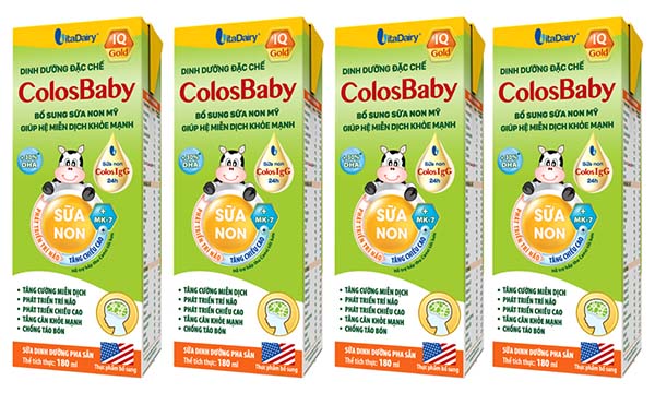 Sữa bột pha sẵn ColosBaby IQ Gold
