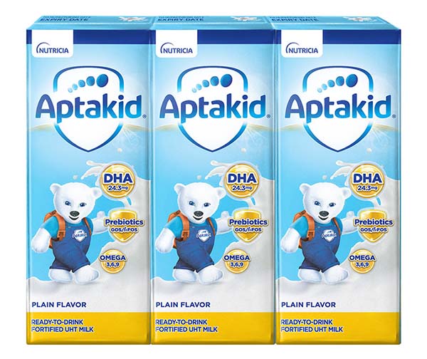                      Sữa dinh dưỡng pha sẵn Aptakid thích hợp dùng cho bé trên 1 tuổi