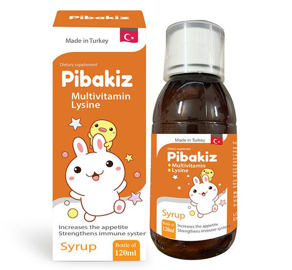 Vitamin tổng hợp và tăng sức đề kháng Pibakiz cho trẻ sơ sinh và trẻ nhỏ
