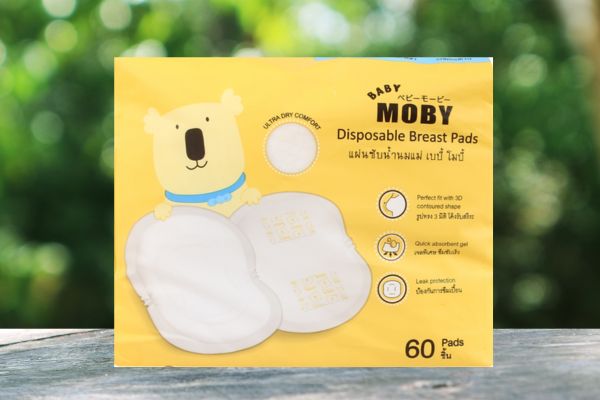 Miếng lót thấm sữa Baby Moby (60 miếng)