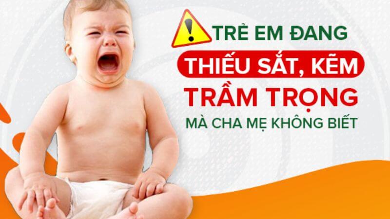 Dấu hiệu con yêu thiếu sắt giúp mẹ nhận ra