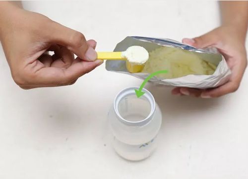 cách pha sữa chuẩn