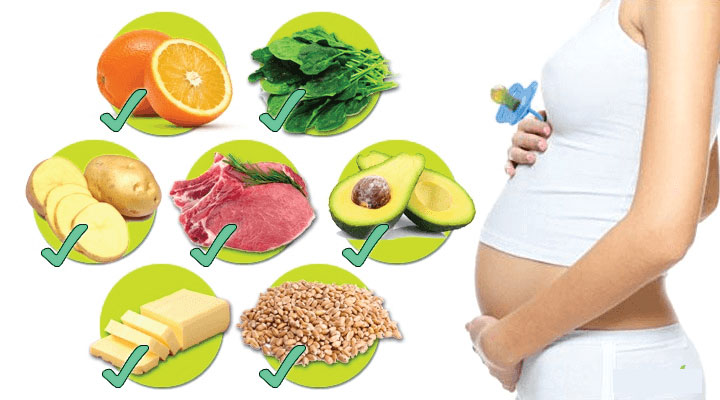 Chế độ dinh dưỡng khi mang thai tháng thứ 1
